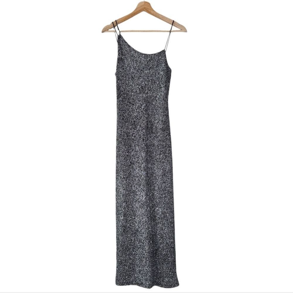 I.N. San Francisco Stretchy Maxi Sparkly Dress NWT womens size Large